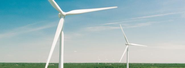 Wind power turbines