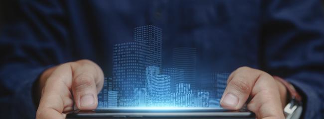 Artificial intelligence systems enable civil engineers to integrate physical and virtual environments. (Photograph courtesy of istock.com/Thx4Stock)