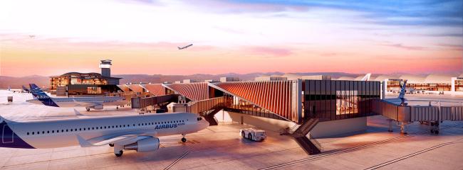 Rendering by Woods Bagot, courtesy of Los Angeles World Airports