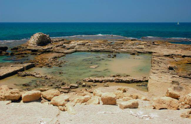 Concrete Roman baths