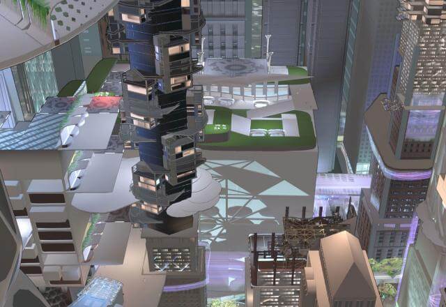 Mega City 2070 platform